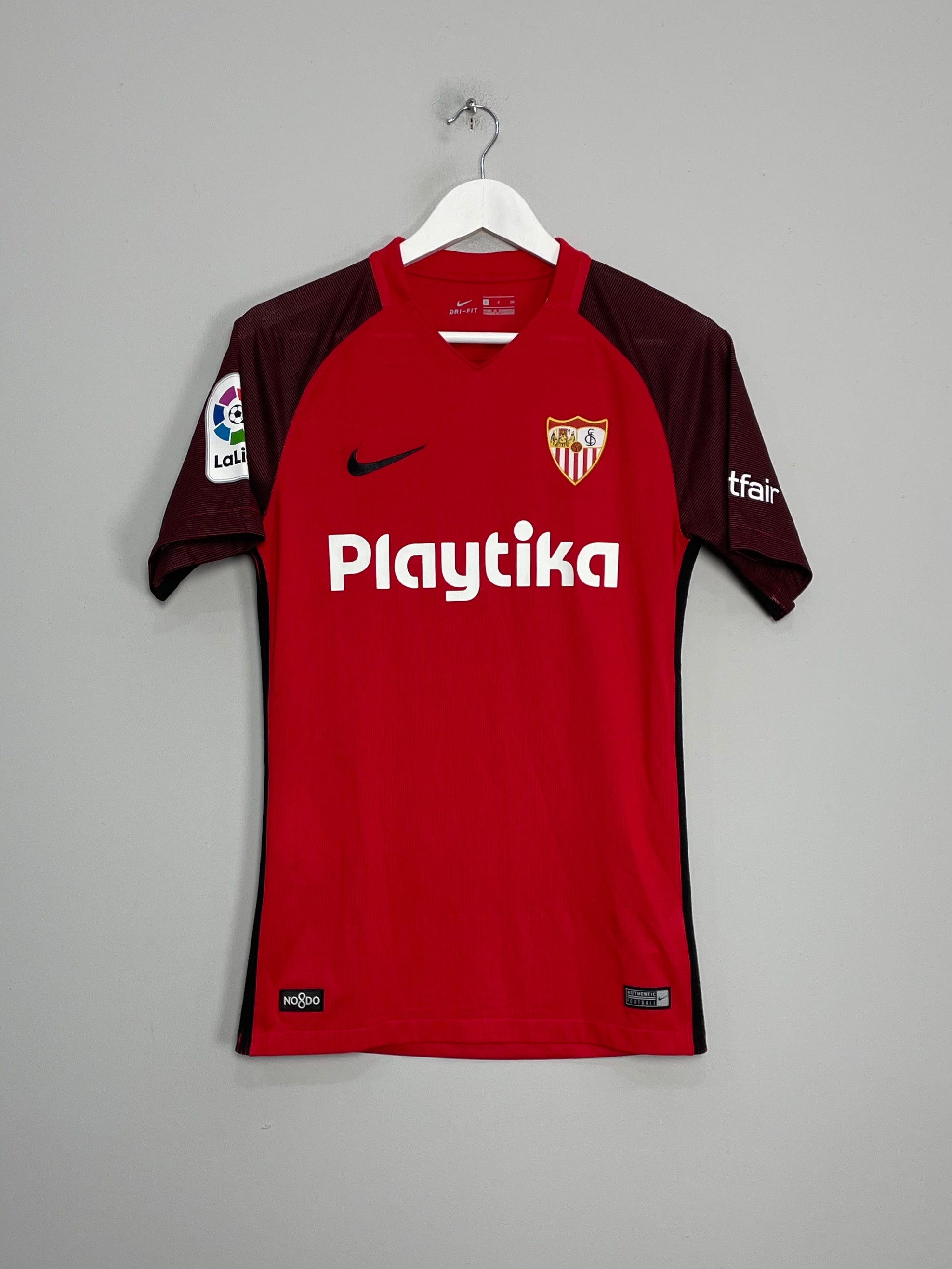 Shop 2018/19 SEVILLA AWAY SHIRT (S) NIKE, classic football shirts, vintage football shirts & retro soccer jerseys at Cult Kits