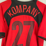 2004/06 BELGIUM KOMPANY #27 HOME SHIRT (M) NIKE