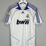 Shop 2007/08 REAL MADRID GUTI HAZ #14 HOME SHIRT (S) ADIDAS, classic football shirts, vintage football shirts & retro soccer jerseys at Cult Kits