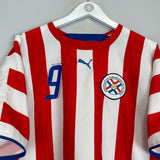 2006/07 PARAGUAY CARDOZO #9 HOME SHIRT (XL) PUMA