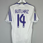 Shop 2007/08 REAL MADRID GUTI HAZ #14 HOME SHIRT (S) ADIDAS, classic football shirts, vintage football shirts & retro soccer jerseys at Cult Kits