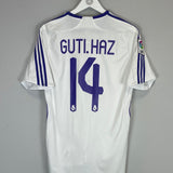 Shop 2007/08 REAL MADRID GUTI HAZ #14 HOME SHIRT (S) ADIDAS, classic football shirts, vintage football shirts & retro soccer jerseys at Cult Kits