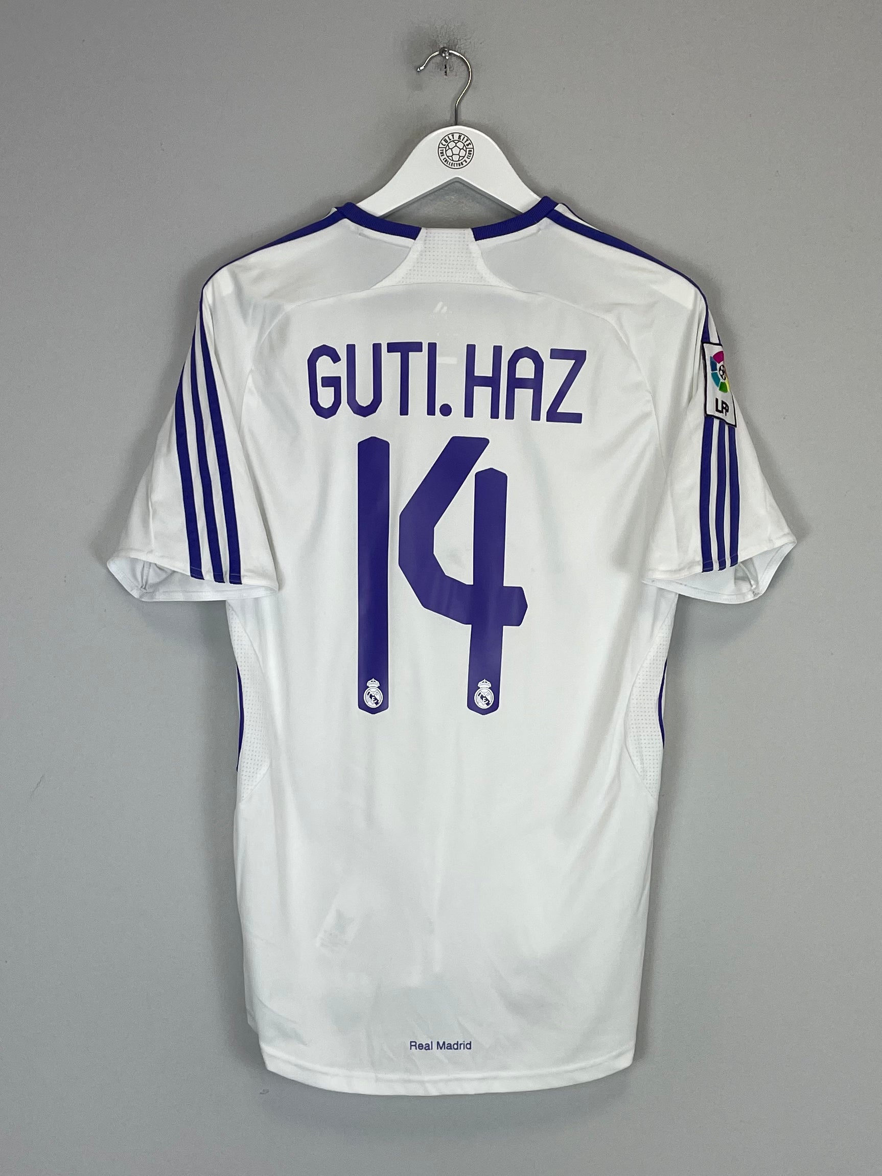 Shop 2007/08 REAL MADRID GUTI HAZ #14 HOME SHIRT (S) ADIDAS, classic football shirts, vintage football shirts & retro soccer jerseys at Cult Kits