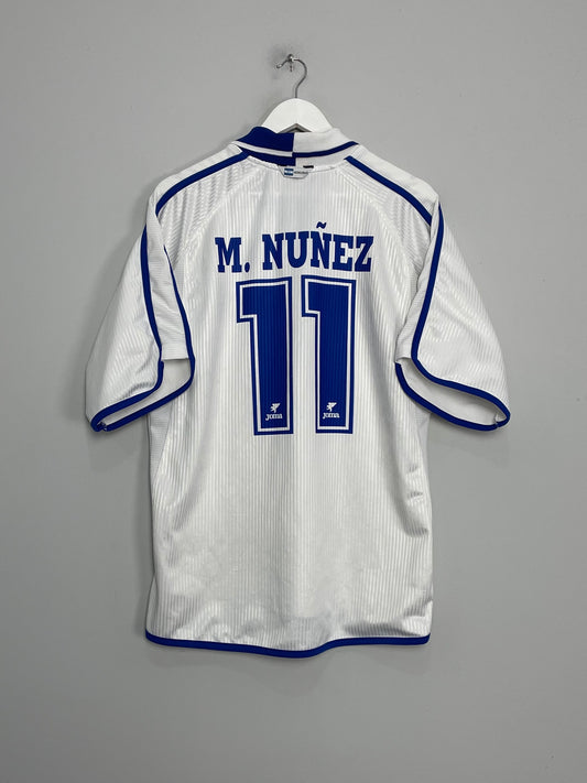 2000/01 HONDURAS M.NUNEZ #11 HOME SHIRT (L) JOMA