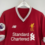 Shop 2017/18 LIVERPOOL VIRGIL #4 *125 YEARS* HOME SHIRT (L) NEW BALANCE, classic football shirts, vintage football shirts & retro soccer jerseys at Cult Kits