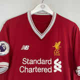 Shop 2017/18 LIVERPOOL VIRGIL #4 *125 YEARS* HOME SHIRT (L) NEW BALANCE, classic football shirts, vintage football shirts & retro soccer jerseys at Cult Kits