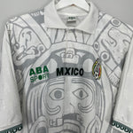 Shop 1996/98 MEXICO AWAY SHIRT (XL) ABA SPORT, classic football shirts, vintage football shirts & retro soccer jerseys at Cult Kits