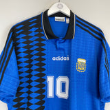 1994 ARGENTINA #10 *BNWT* ADIDAS ORIGINALS AWAY SHIRT (XL)