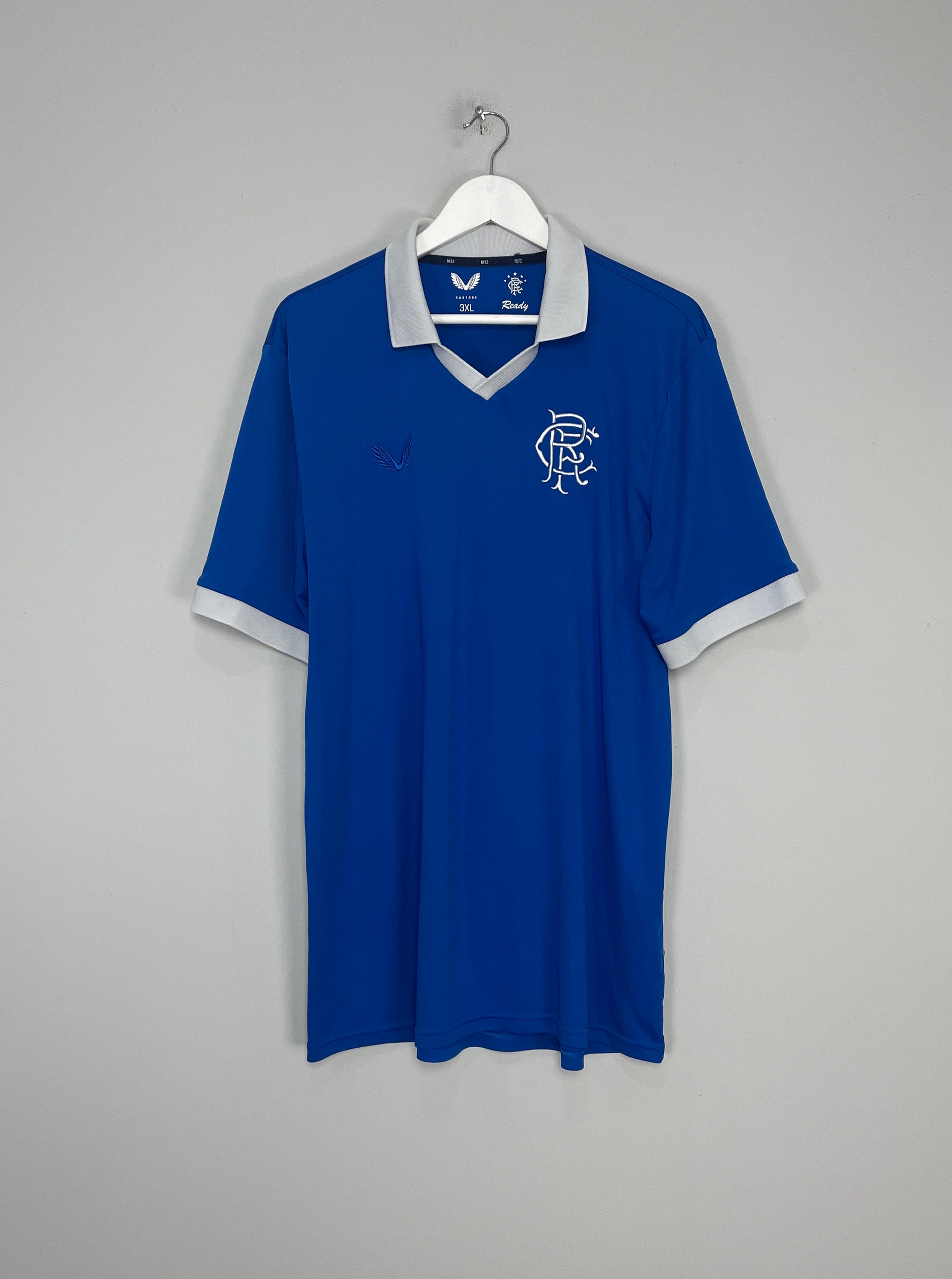 Shop 2020/21 RANGERS SPECIAL HOME SHIRT (XXXL) CASTORE, classic football shirts, vintage football shirts & retro soccer jerseys at Cult Kits