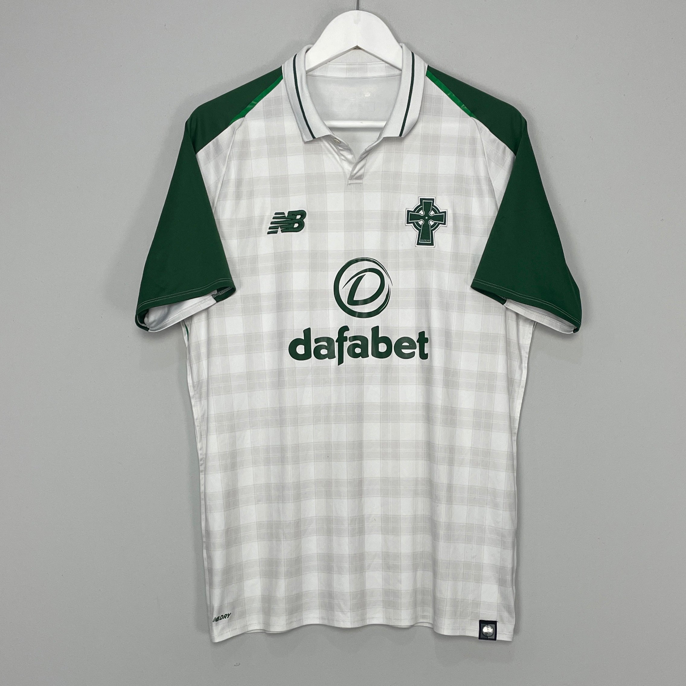 Shop 2018/19 CELTIC AWAY SHIRT (L) NEW BALANCE, classic football shirts, vintage football shirts & retro soccer jerseys at Cult Kits