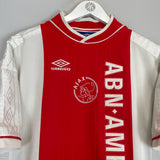 1999/00 AJAX HOME SHIRT (XL) UMBRO
