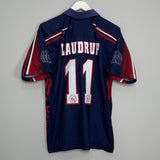 Shop 1997/98 AJAX LAUDRUP #11 AWAY SHIRT (L) UMBRO, classic football shirts, vintage football shirts & retro soccer jerseys at Cult Kits