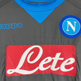2015/16 NAPOLI MERTENS #14 AUTHENTIC AWAY SHIRT (XXL) KAPPA
