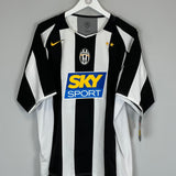 Shop 2004/05 JUVENTUS DEL PIERO #10 *BNWT* HOME SHIRT (L) NIKE, classic football shirts, vintage football shirts & retro soccer jerseys at Cult Kits