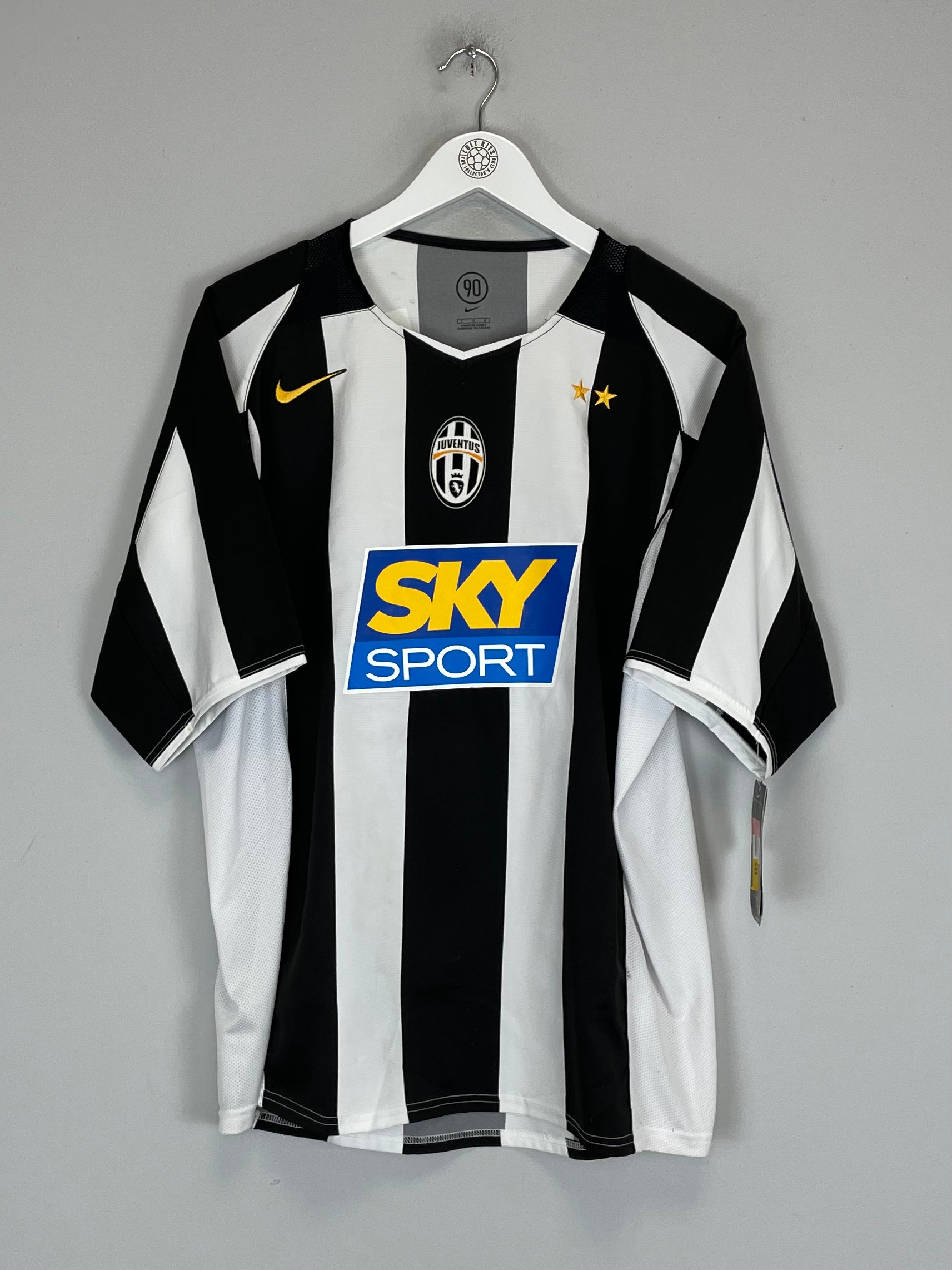 Shop 2004/05 JUVENTUS DEL PIERO #10 *BNWT* HOME SHIRT (L) NIKE, classic football shirts, vintage football shirts & retro soccer jerseys at Cult Kits