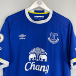 Shop 2016/17 EVERTON HOME SHIRT (XL) UMBRO, classic football shirts, vintage football shirts & retro soccer jerseys at Cult Kits