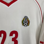 Buy 2001/02 MEXICO J.CAMPOS 23 AWAY SHIRT (L) ATLETICA ~ Free worldwide shipping available ~ Authentic Vintage Football Shirts from Cult Kits