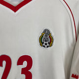 Buy 2001/02 MEXICO J.CAMPOS 23 AWAY SHIRT (L) ATLETICA ~ Free worldwide shipping available ~ Authentic Vintage Football Shirts from Cult Kits