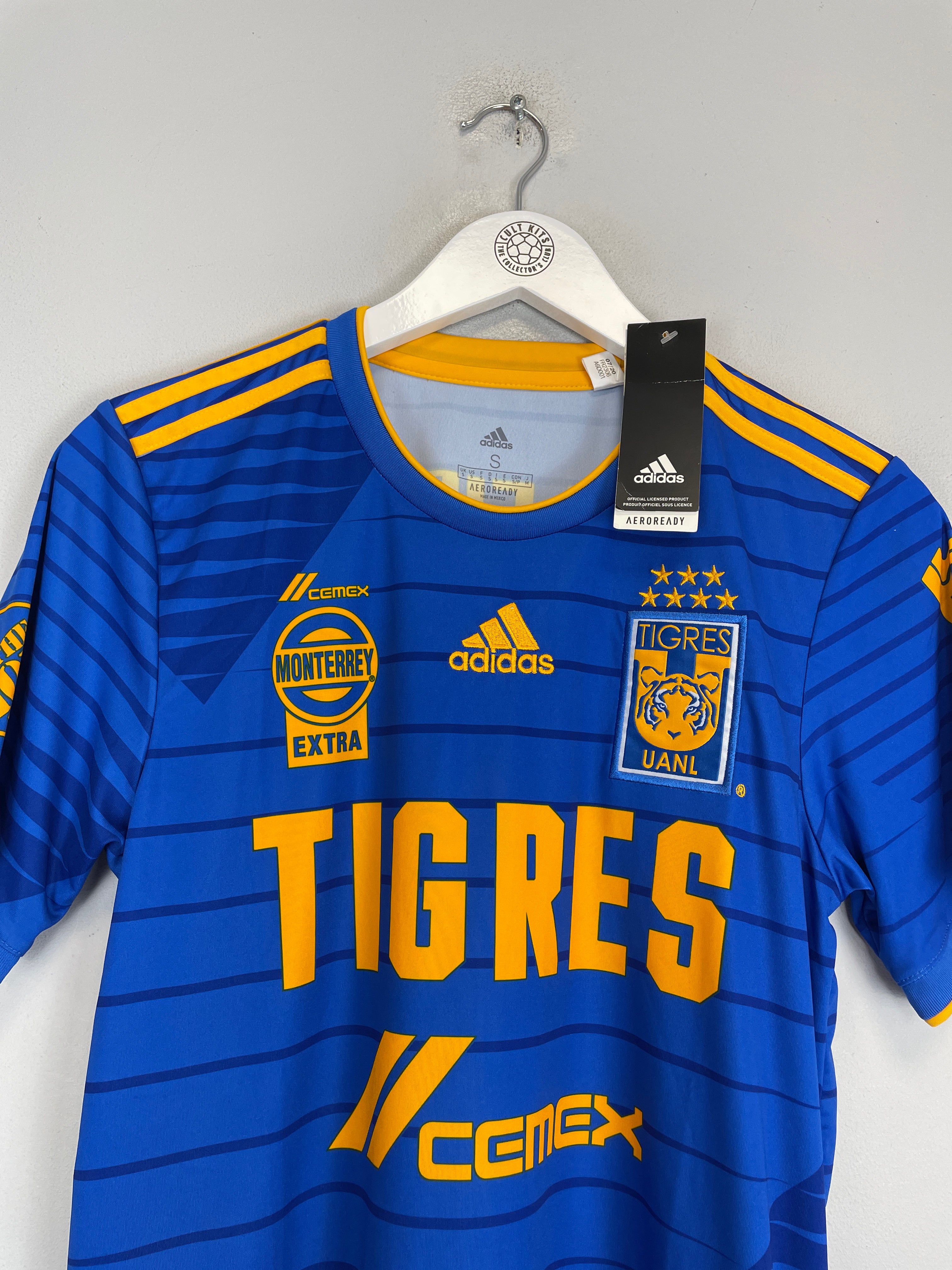 Shop 2020/21 TIGRES *BNWT* AWAY SHIRT (S) ADIDAS, classic football shirts, vintage football shirts & retro soccer jerseys at Cult Kits