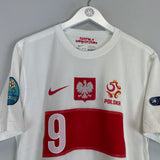 Shop 2012/13 POLAND LEWANDOWSKI #9 HOME SHIRT (L) NIKE, classic football shirts, vintage football shirts & retro soccer jerseys at Cult Kits