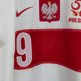 Shop 2012/13 POLAND LEWANDOWSKI #9 HOME SHIRT (L) NIKE, classic football shirts, vintage football shirts & retro soccer jerseys at Cult Kits