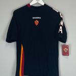 Shop 2003/04 ROMA *BNWT* T-SHIRT (M) DIADORA, classic football shirts, vintage football shirts & retro soccer jerseys at Cult Kits