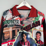 1990'S AC MILAN MALDINI #3 L/S BOOTLEG SHIRT (L)