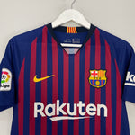 Shop 2018/19 BARCELONA MESSI #10 HOME SHIRT (S) NIKE, classic football shirts, vintage football shirts & retro soccer jerseys at Cult Kits