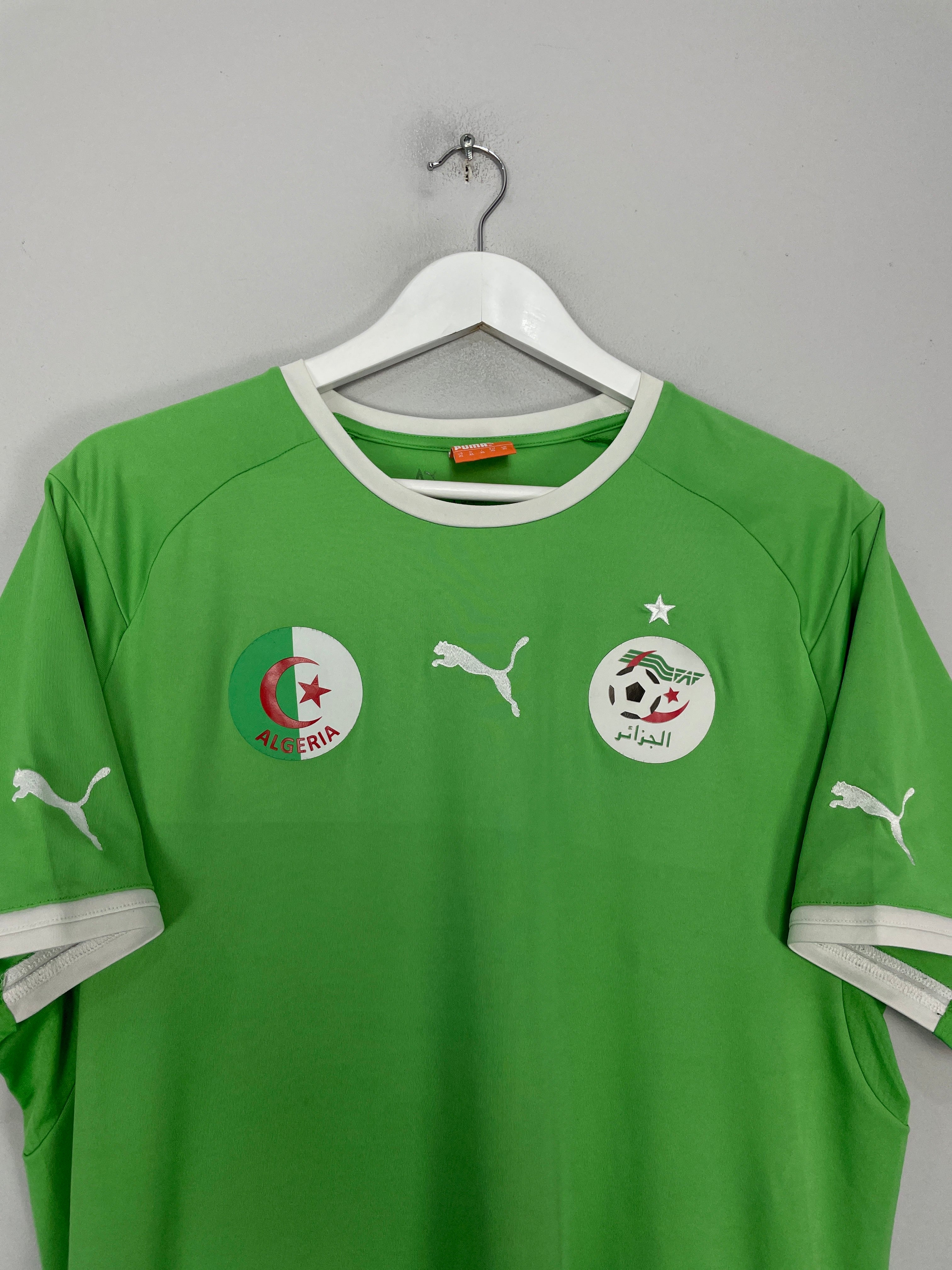 Shop 2014/15 ALGERIA AWAY SHIRT (XL) PUMA, classic football shirts, vintage football shirts & retro soccer jerseys at Cult Kits