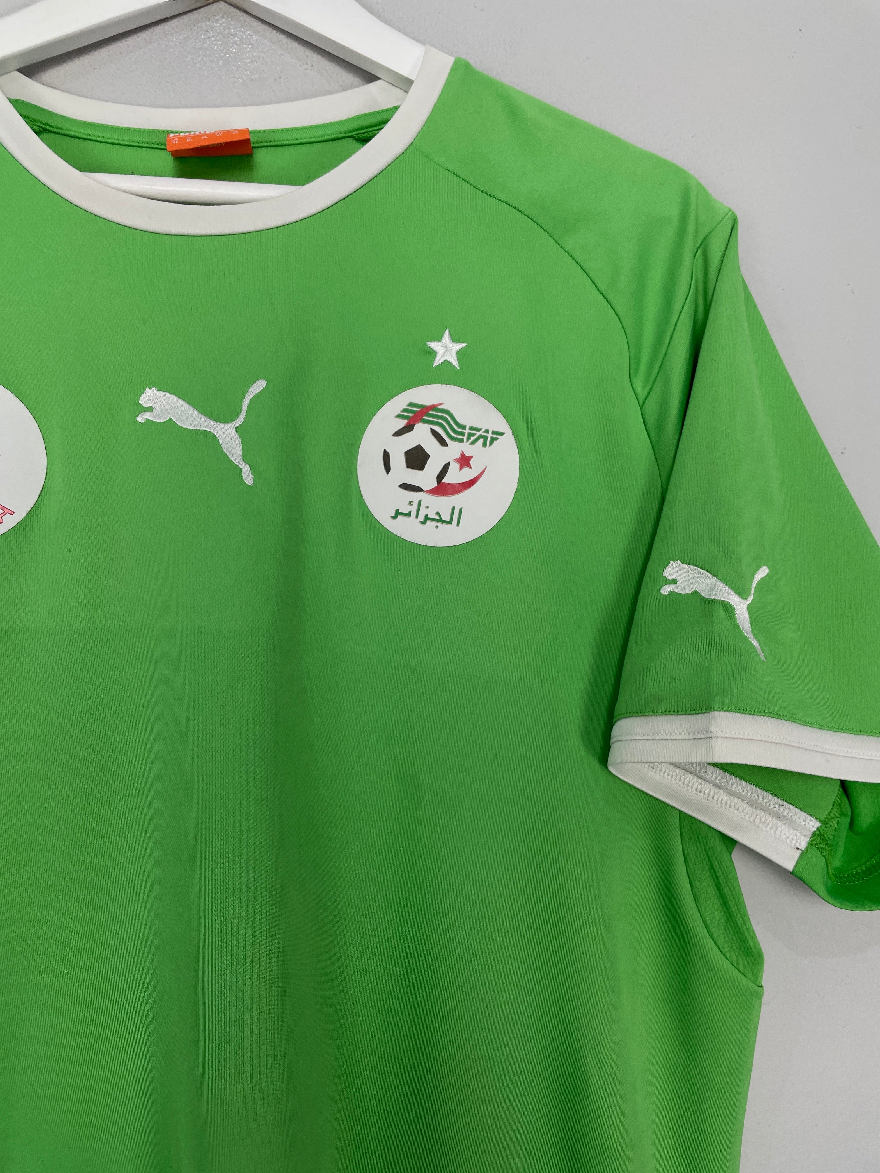 Shop 2014/15 ALGERIA AWAY SHIRT (XL) PUMA, classic football shirts, vintage football shirts & retro soccer jerseys at Cult Kits