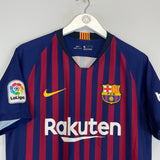 2018/19 BARCELONA HOME SHIRT (M) NIKE