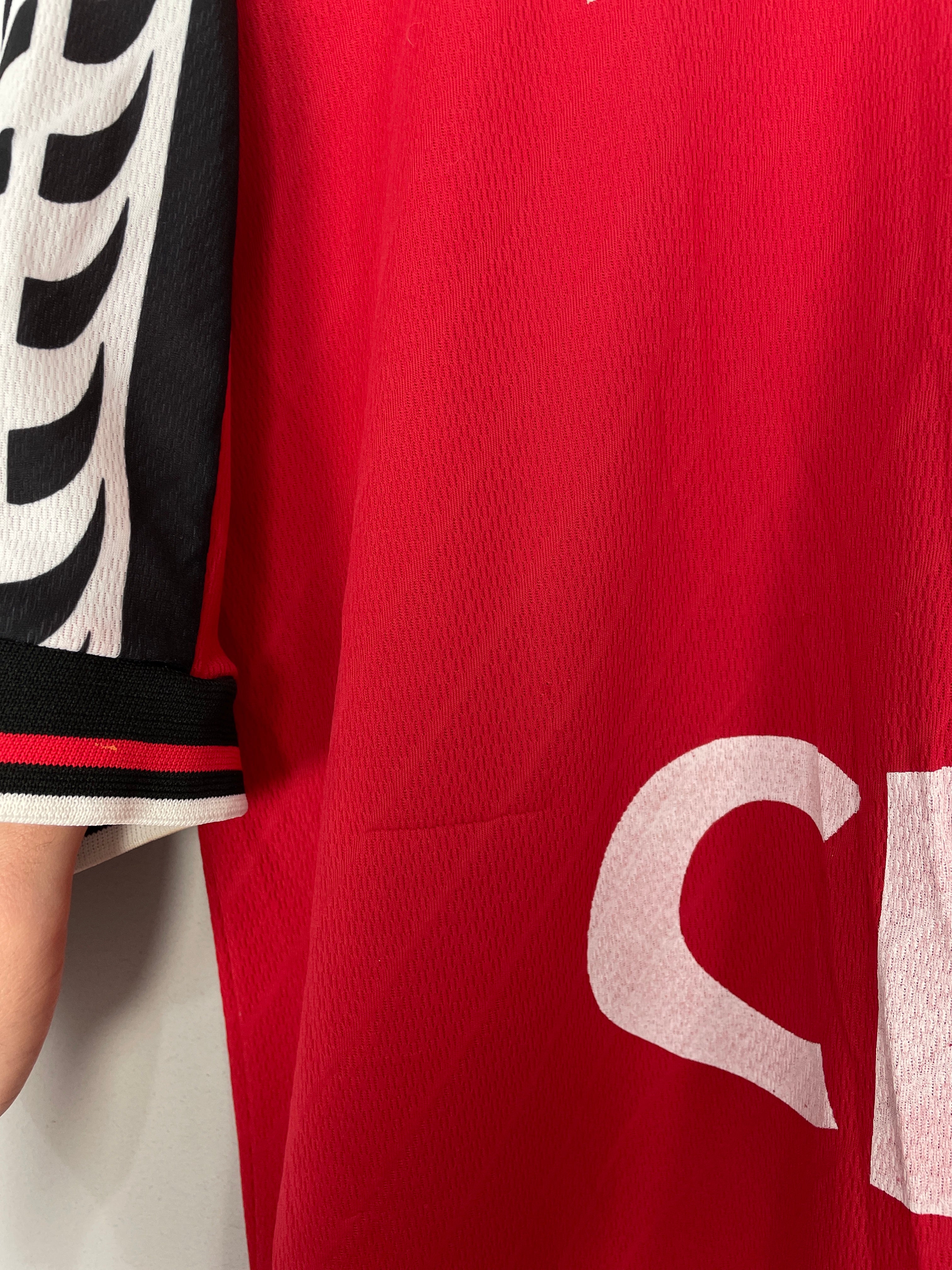 Shop 1999 EGYPT #5 *PLAYER ISSUE* HOME SHIRT (XL) PUMA, classic football shirts, vintage football shirts & retro soccer jerseys at Cult Kits