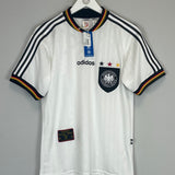 1996/98 GERMANY ADIDAS ORIGINALS REISSUE *BNWT* HOME SHIRT (S)