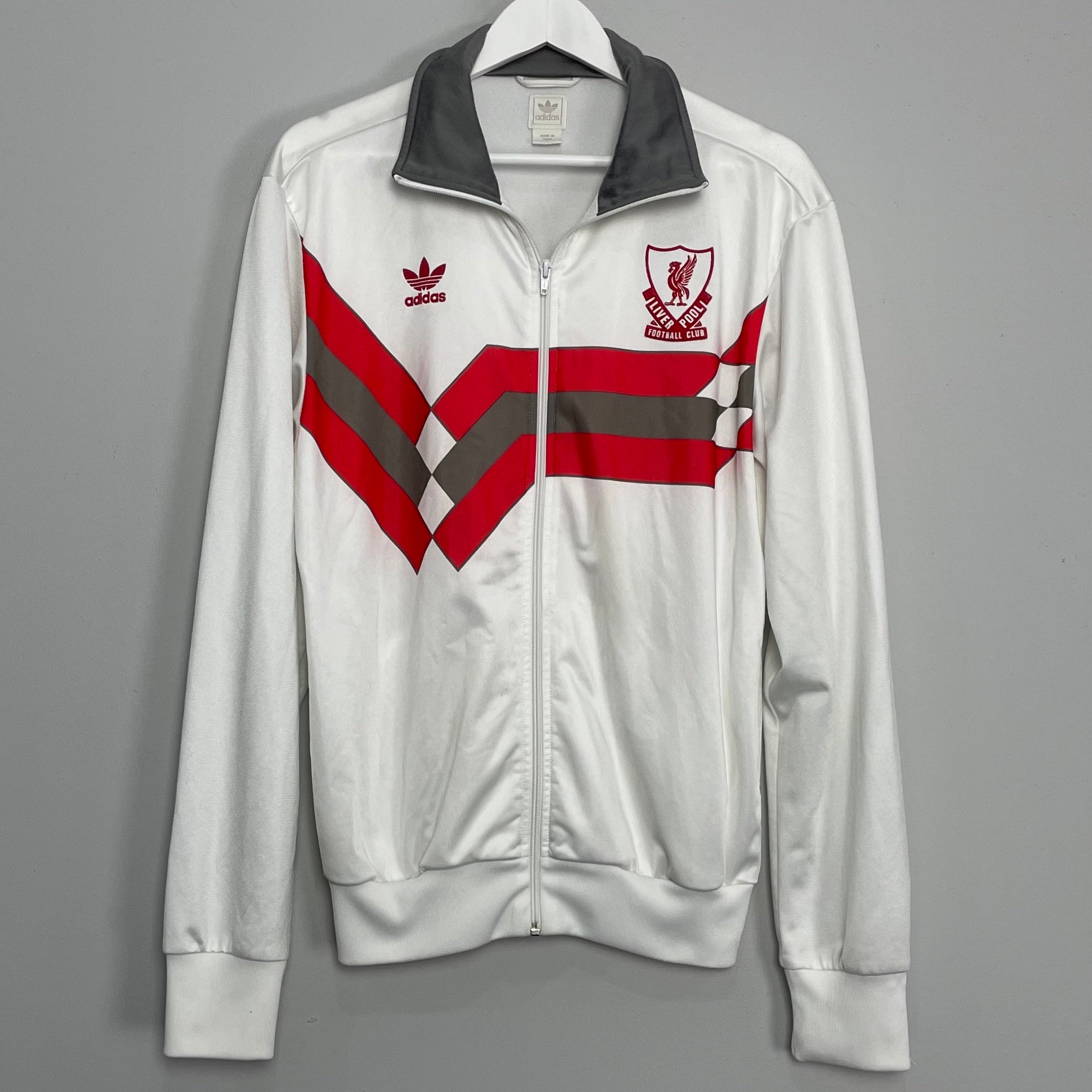 Shop 1989/91 LIVERPOOL ADIDAS ORIGINALS TRACK JACKET (L) REISSUE, classic football shirts, vintage football shirts & retro soccer jerseys at Cult Kits