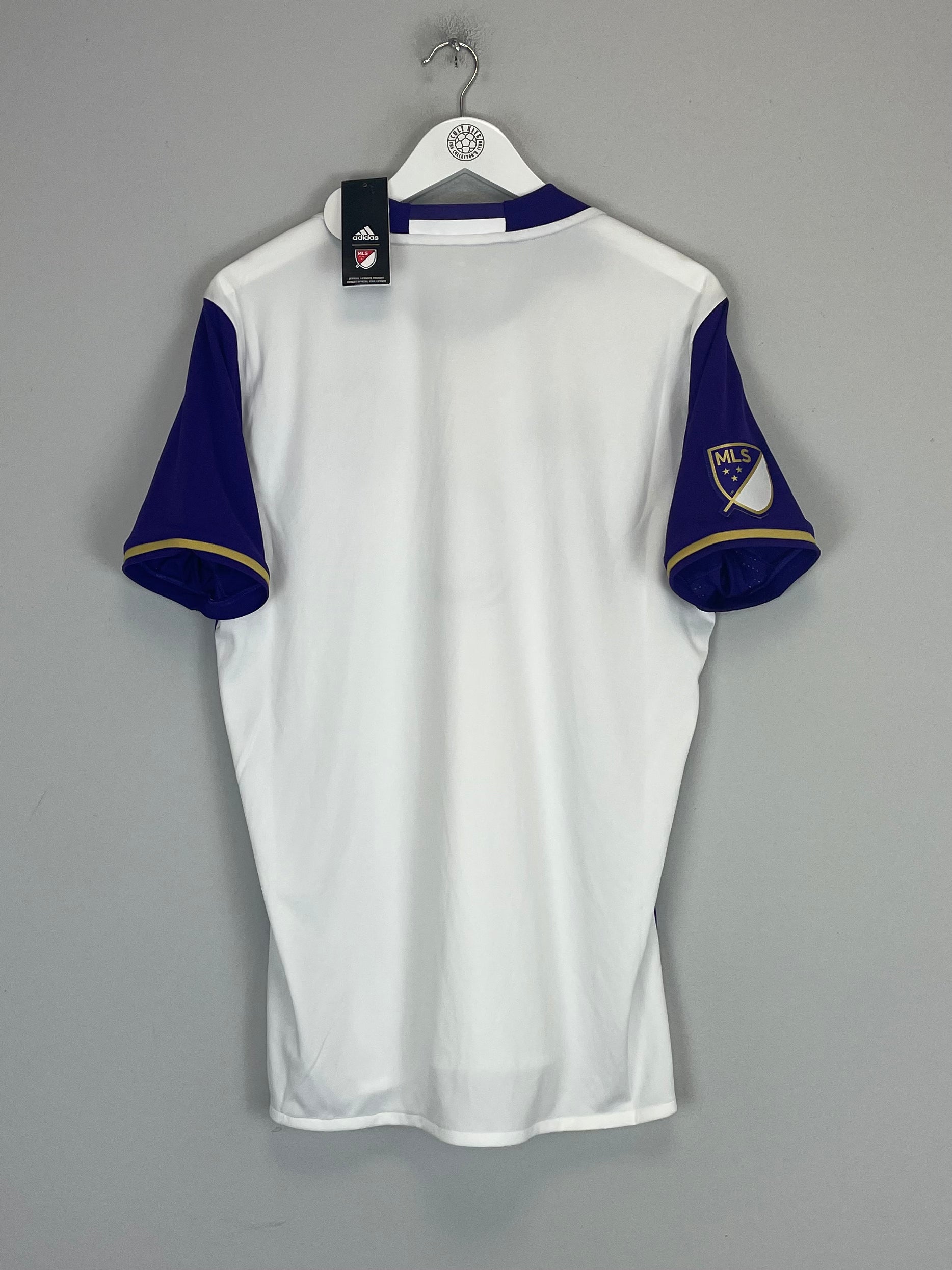 Shop 2016 ORLANDO CITY *BNWT* AWAY SHIRT (L) ADIDAS, classic football shirts, vintage football shirts & retro soccer jerseys at Cult Kits