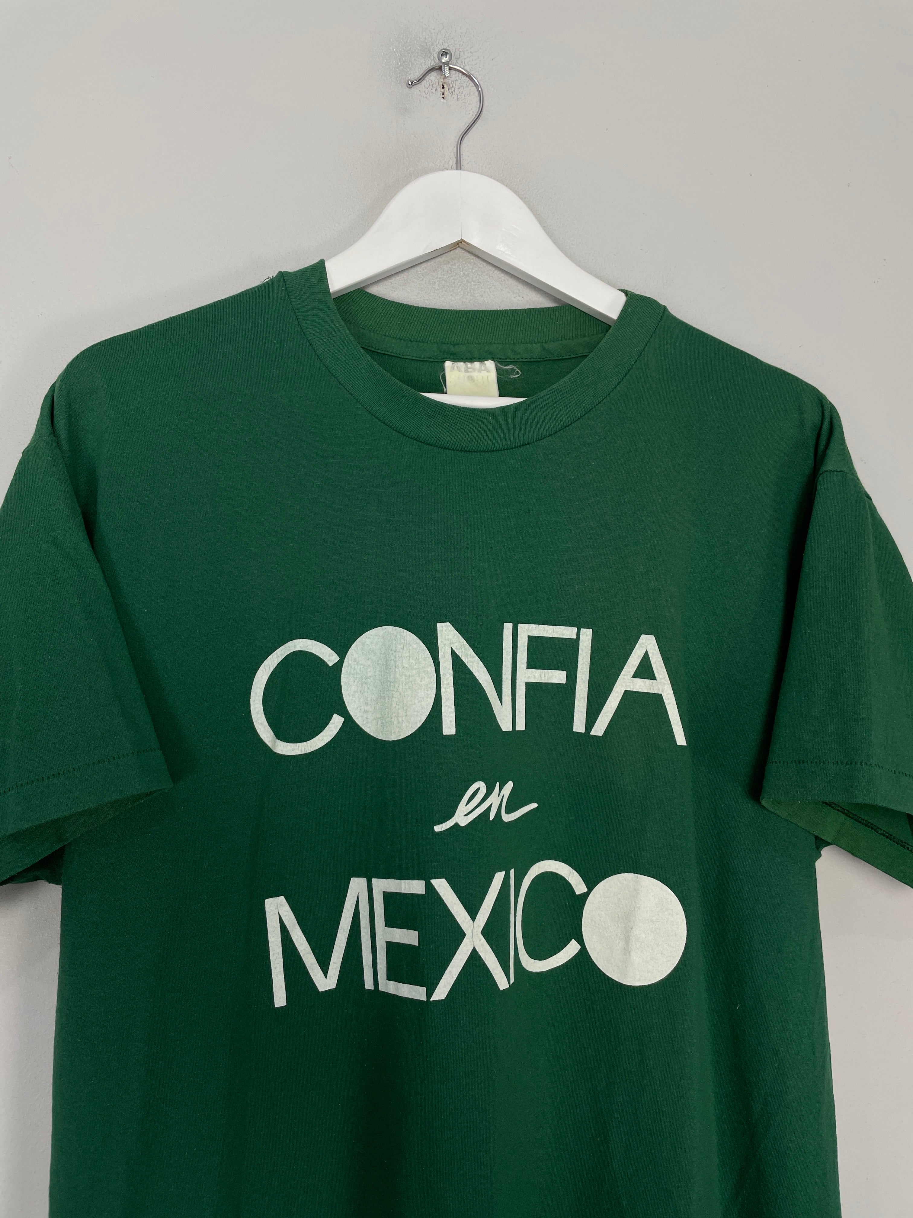 Shop 1998/99 MEXICO T-SHIRT (M) ABA SPORT, classic football shirts, vintage football shirts & retro soccer jerseys at Cult Kits