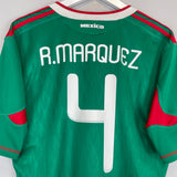 2010 MEXICO R.MARQUEZ #4 HOME SHIRT (L) ADIDAS