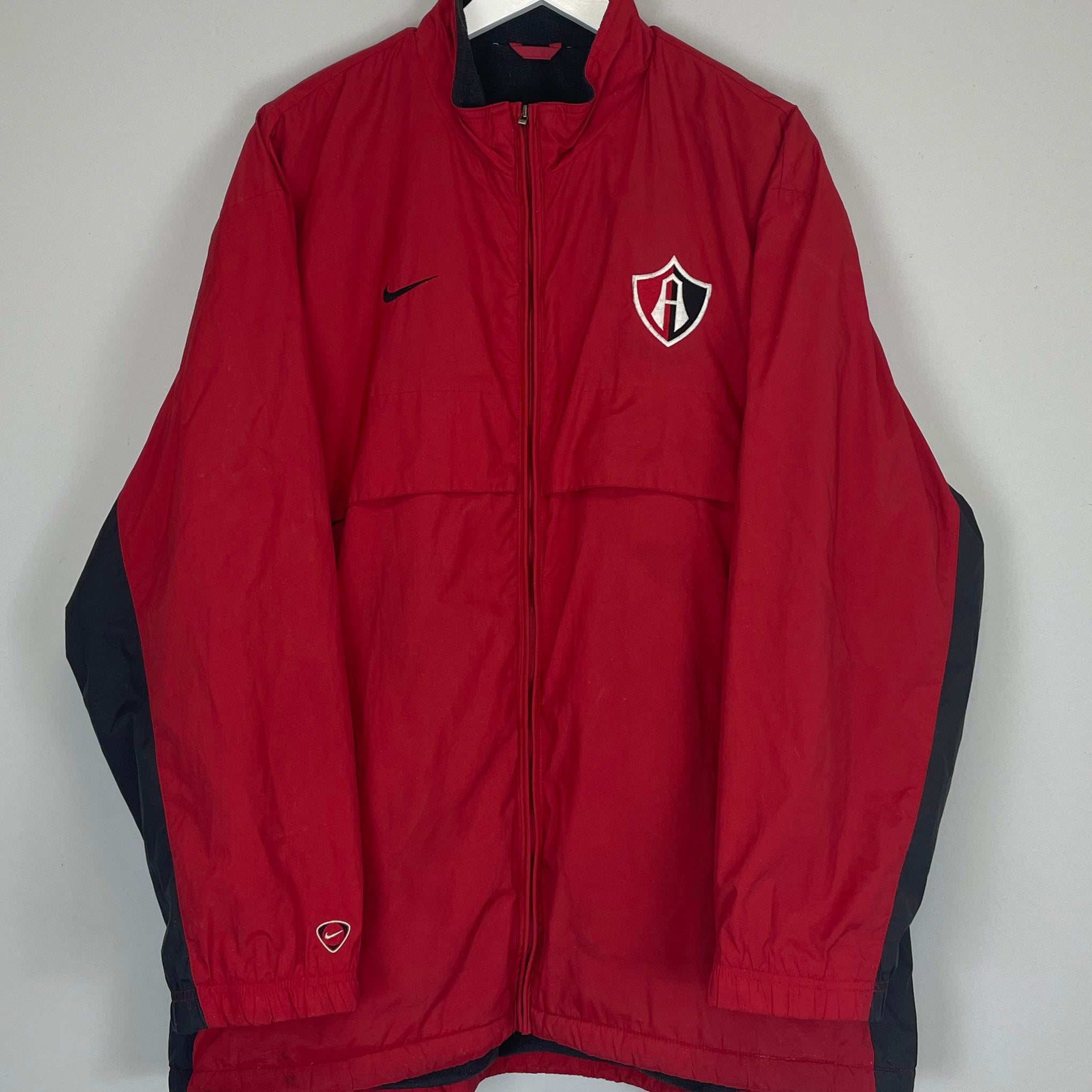 Shop 2002/04 ATLAS FLEECE LINED JACKET (XL) NIKE, classic football shirts, vintage football shirts & retro soccer jerseys at Cult Kits