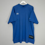 Image of the Umbro training shirt from 1998 season