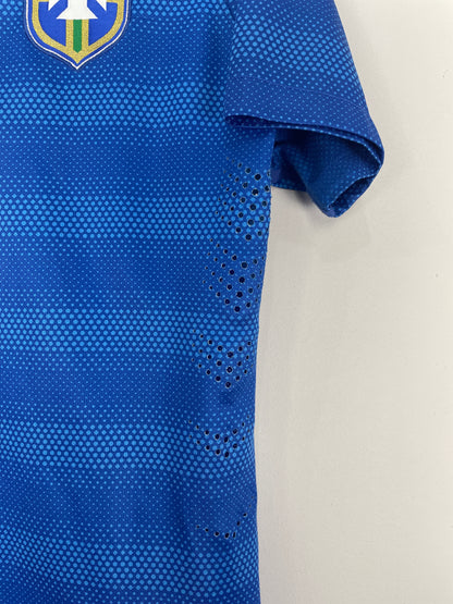 2014/15 BRAZIL NEYMAR #10 *PLAYER ISSUE* AWAY SHIRT (L) NIKE