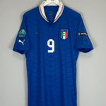 Shop 2012/13 ITALY BALOTELLI #9 HOME SHIRT (L) PUMA, classic football shirts, vintage football shirts & retro soccer jerseys at Cult Kits