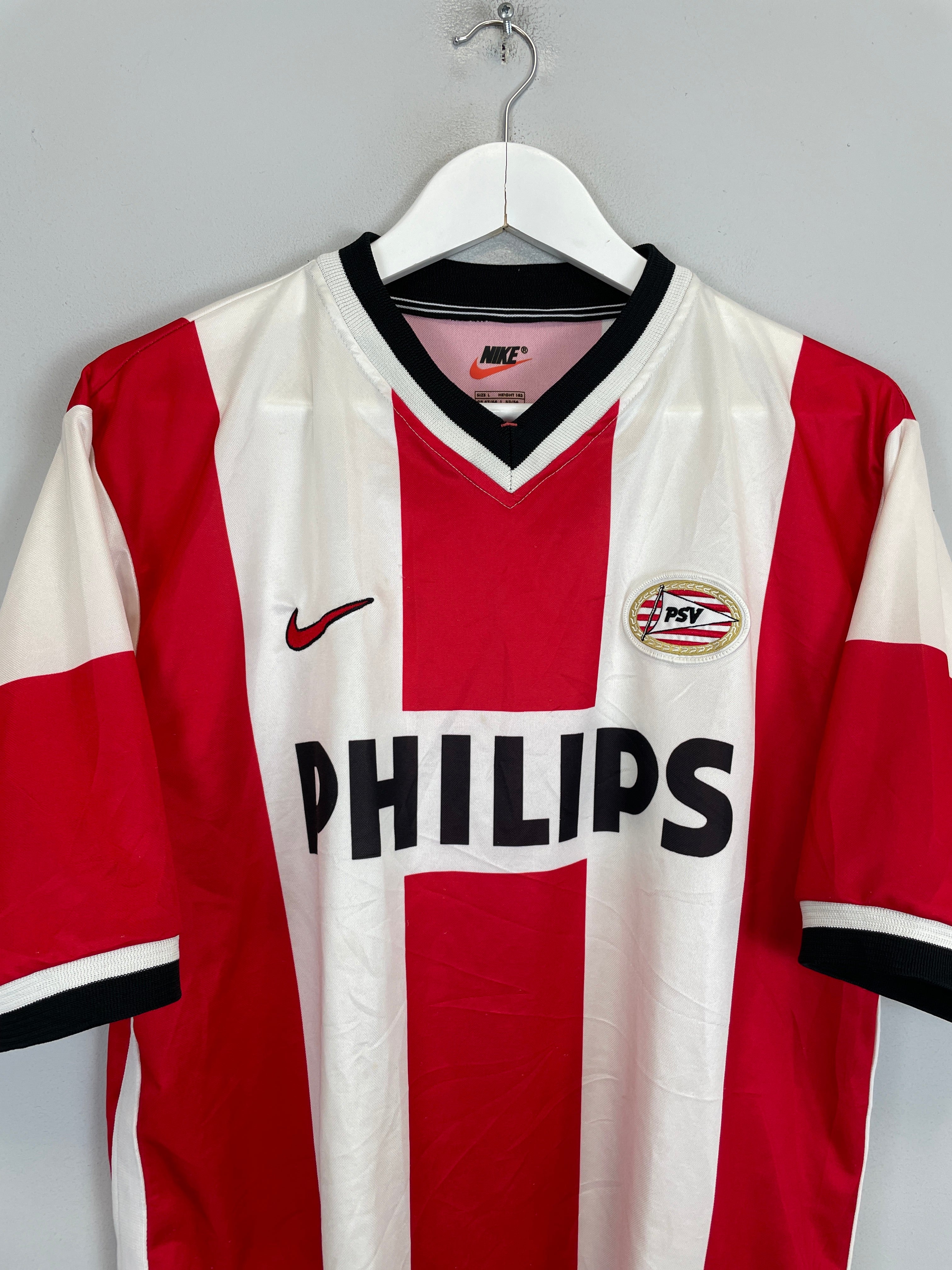 Shop 1999/00 PSV HOME SHIRT (L) NIKE, classic football shirts, vintage football shirts & retro soccer jerseys at Cult Kits