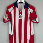 Shop 2003/04 CHIVAS GUADALAJARA HOME SHIRT (XS) REEBOK, classic football shirts, vintage football shirts & retro soccer jerseys at Cult Kits