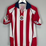 Shop 2003/04 CHIVAS GUADALAJARA HOME SHIRT (XS) REEBOK, classic football shirts, vintage football shirts & retro soccer jerseys at Cult Kits