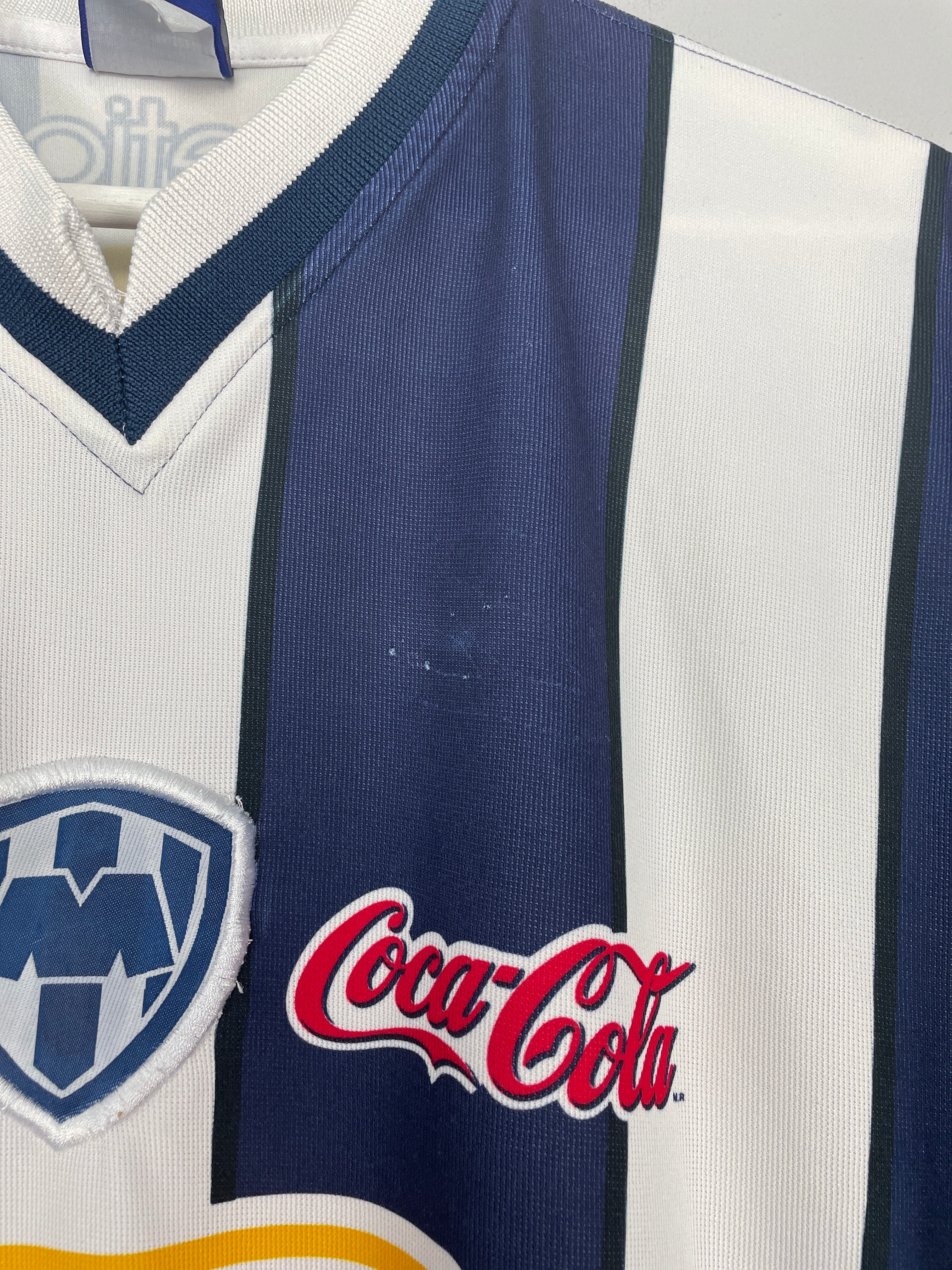 Shop 2000/01 MONTERREY HOME SHIRT (XL) ATLETICA, classic football shirts, vintage football shirts & retro soccer jerseys at Cult Kits