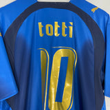 Shop 2006/07 ITALY TOTTI #10 HOME SHIRT (XL) PUMA, classic football shirts, vintage football shirts & retro soccer jerseys at Cult Kits