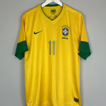 Shop 2012/13 BRAZIL NEYMAR JR #11 HOME SHIRT (XL) NIKE, classic football shirts, vintage football shirts & retro soccer jerseys at Cult Kits