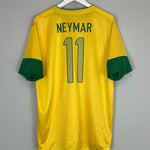 Shop 2012/13 BRAZIL NEYMAR JR #11 HOME SHIRT (XL) NIKE, classic football shirts, vintage football shirts & retro soccer jerseys at Cult Kits