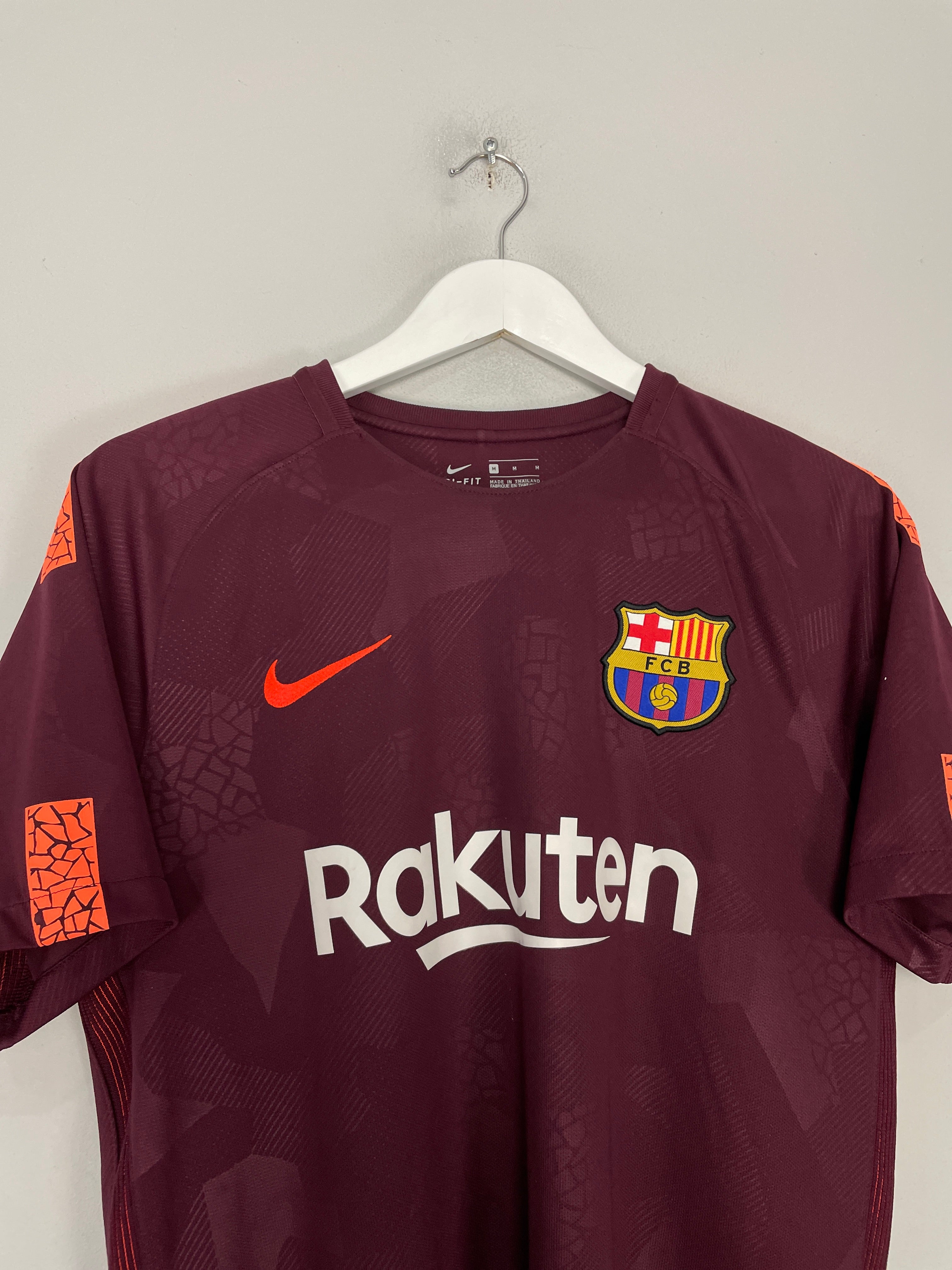 Shop 2017/18 BARCELONA MESSI #10 THIRD SHIRT (M) NIKE, classic football shirts, vintage football shirts & retro soccer jerseys at Cult Kits
