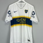 Shop 2018/19 BOCA JUNIORS TEVEZ #32 *AUTHENTIC* AWAY SHIRT (L) NIKE, classic football shirts, vintage football shirts & retro soccer jerseys at Cult Kits